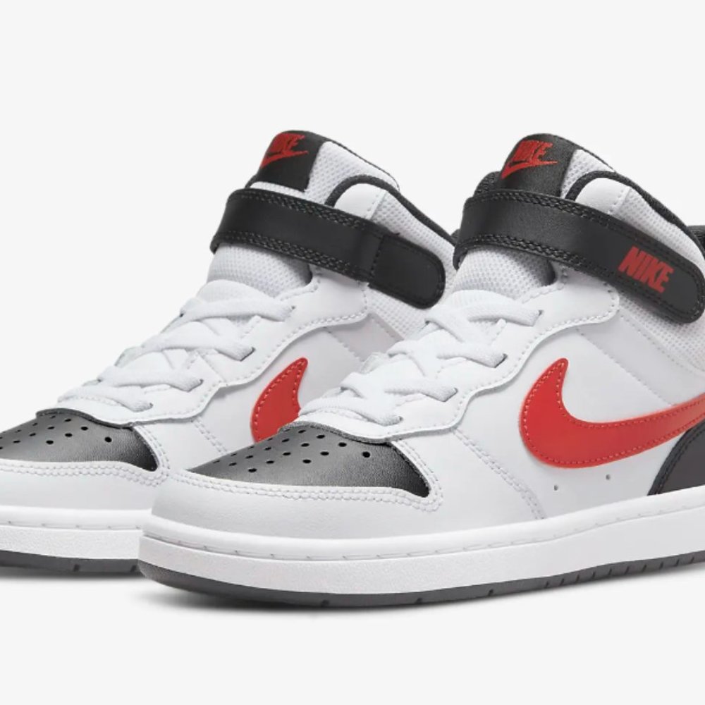 Nike Court Borough Mid 2 - Gently Worn - Size 3